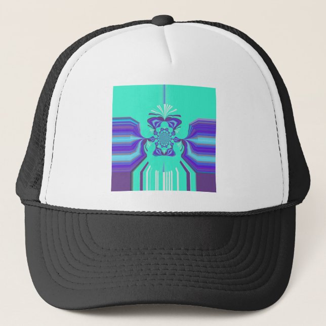 Hakuna Matata Purple blend Trucker Hat (Front)