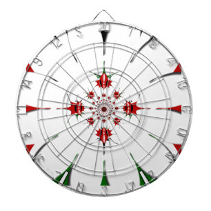 HAKUNA MATATA RED GREEN DARTBOARD