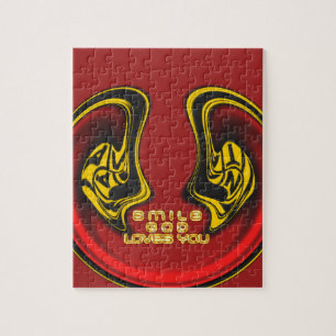 hakuna-matata smile God Loves You design.png Jigsaw Puzzle