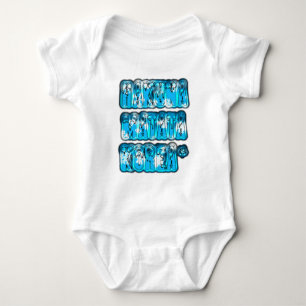 Hakuna Matata South Korea Art Print/Graphic Baby Bodysuit