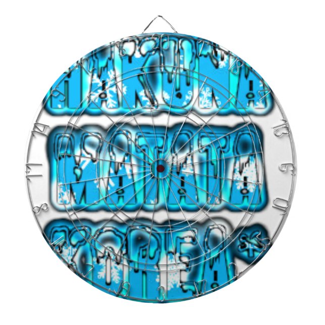 Hakuna Matata South Korea Art Print/Graphic Dartboard (Front)