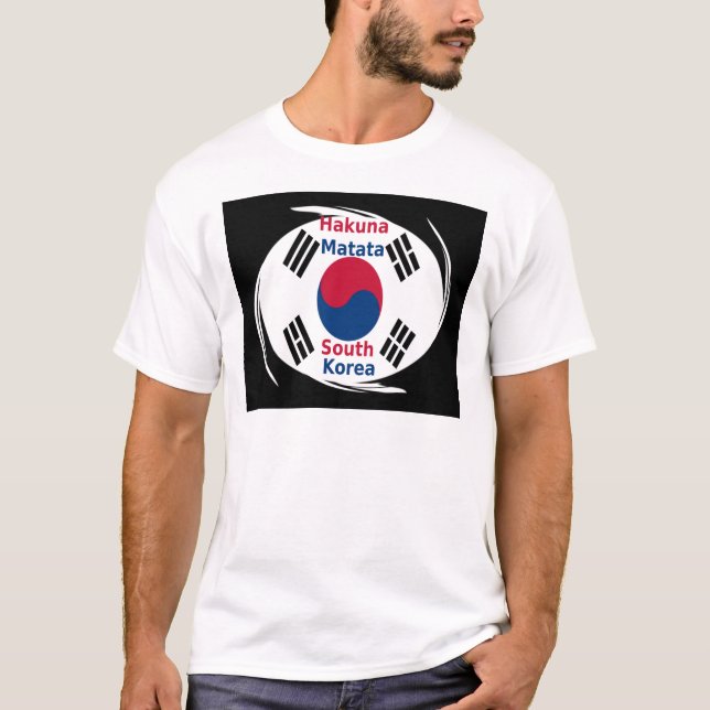 Hakuna Matata South Korea T-Shirt (Front)
