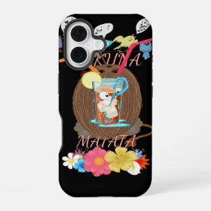 Hakuna Matata Summer time beach party iPhone 16 Case