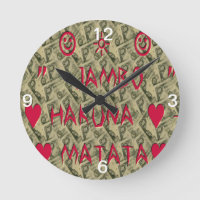 Hakuna Matata Talk Money Art Print Design