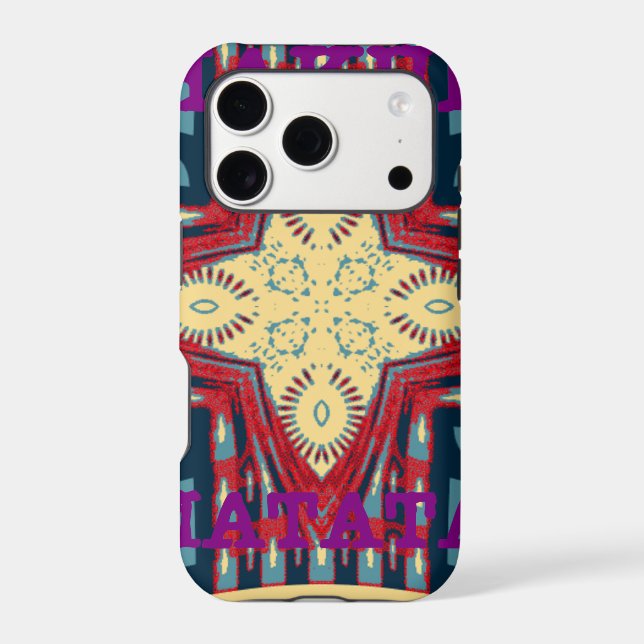 Hakuna Matata Text Hope Abstract Art Print Design (Back)