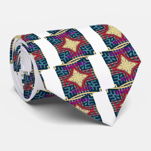 Hakuna Matata Text Hope Abstract Art Print Design Tie