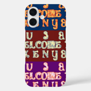 Hakuna Matata Welcome to Kenya.png iPhone 16 Case