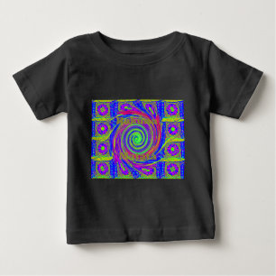 Hakuna Matata – Whirl Design with Vibrant Colours Baby T-Shirt