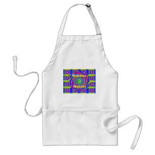 Hakuna Matata – Whirl Design with Vibrant Colours Standard Apron