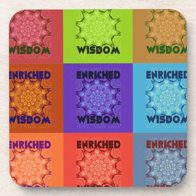 Hakuna Matata Wisdom Enriched Coaster (Front)