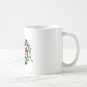 Hakuna Matata with Abstract Whirl and Gradients Coffee Mug