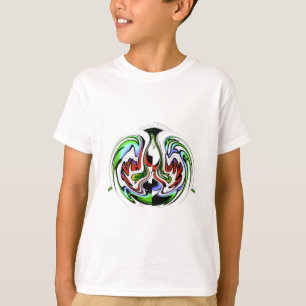 Hakuna Matata with Abstract Whirl and Gradients T-Shirt