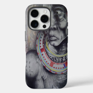 Hakuna Matata with Lions and Masai.jpg iPhone 16 Pro Case