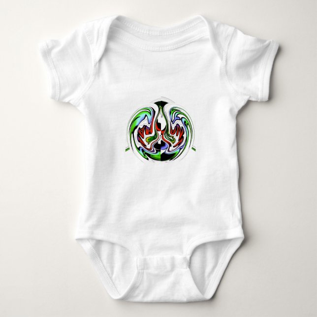 HakunaMatata hakunamatata gift colours Baby Bodysuit (Front)