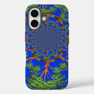 HakunaMatata I'm not allergic to people Eco tree iPhone 16 Case