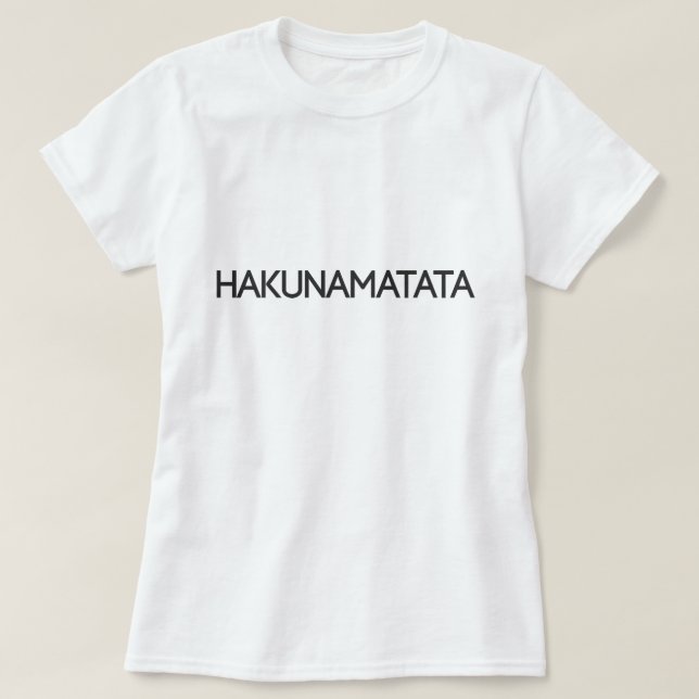 HakunaMatata Tee (Design Front)