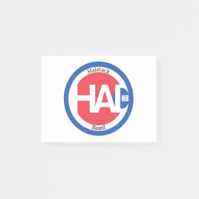 Halatack Post-It Notes (Front)