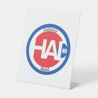 Halatack Stand Pedestal Sign