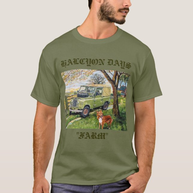 Halcyon Days "FARM" T-Shirt (Front)