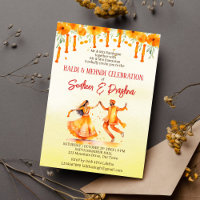 Haldi and Mehndi marigolds bells Indian wedding