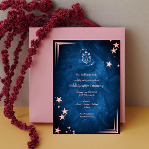 Haldi Kumkum Ceremony Invitation