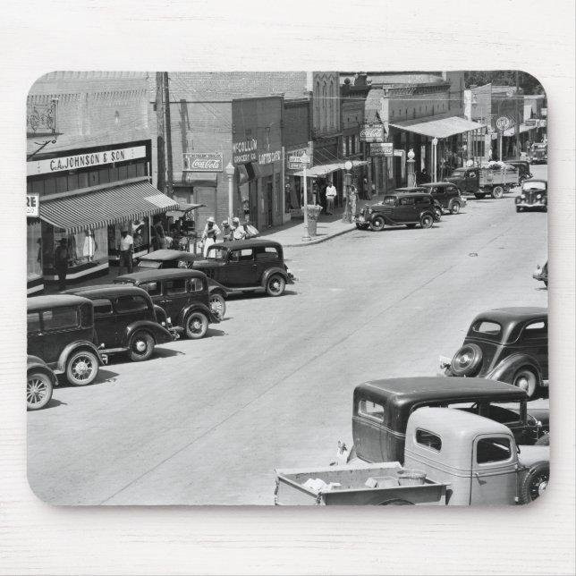 Hale County, Alabama, 1930s Mouse Pad (Front)