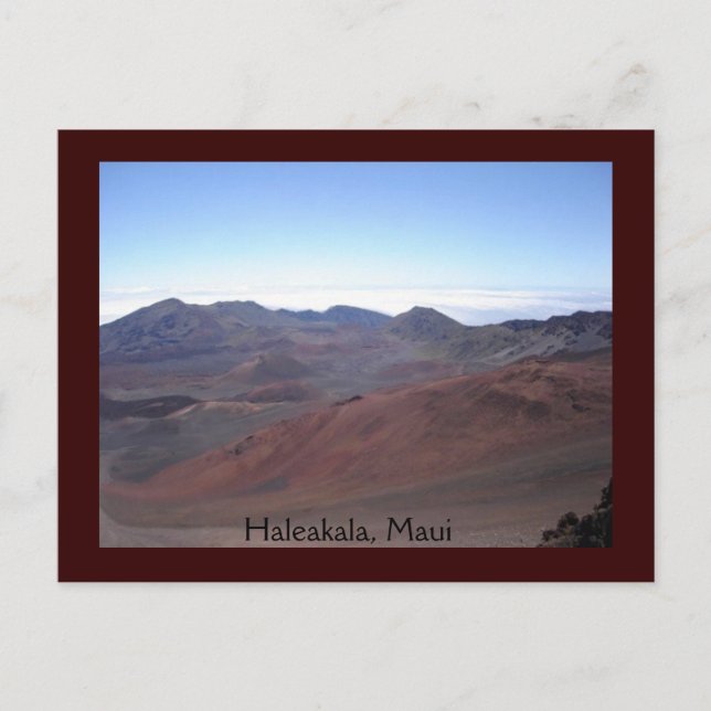 Haleakala, Maui Postcard (Front)