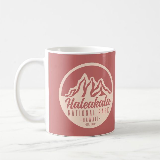 Haleakala National Park Hawaii Coffee Mug (Left)