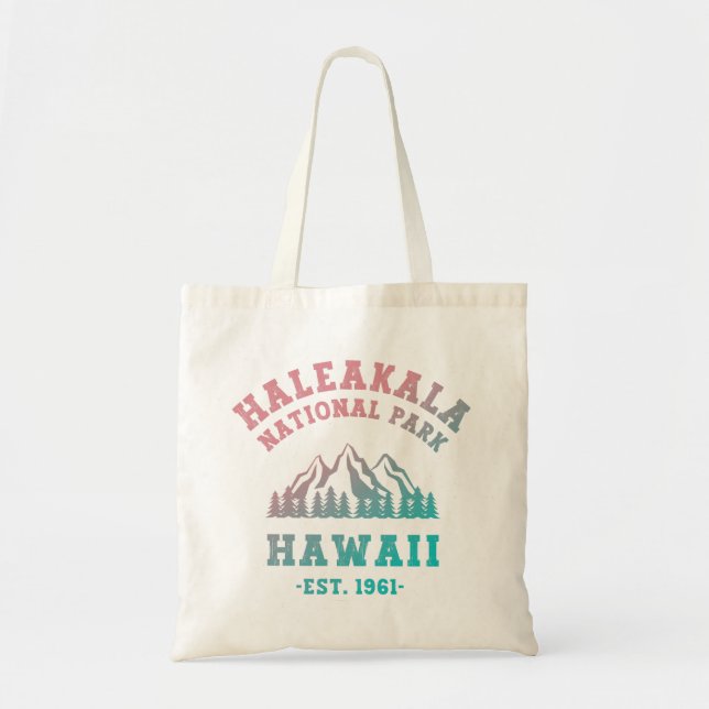 Haleakala National Park Hawaii Gradient Tote Bag (Front)