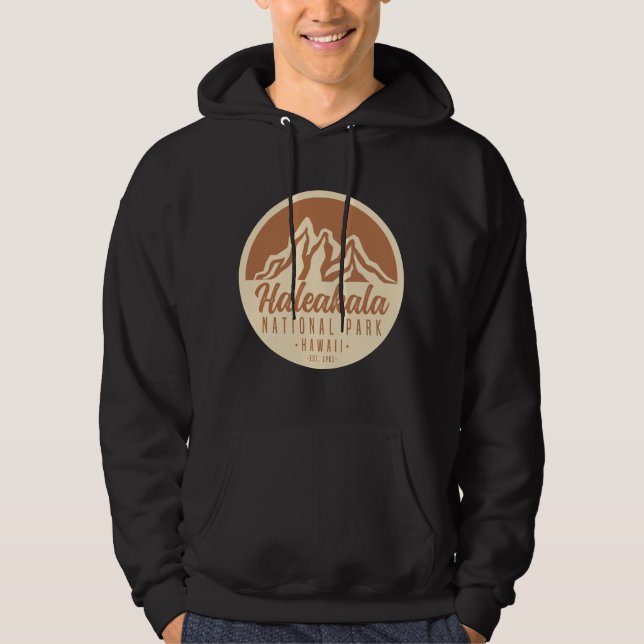 Haleakala National Park Hawaii Hoodie (Front)