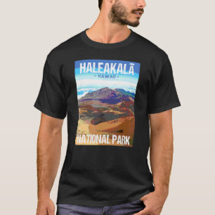Haleakala National Park Hawaii Poster Design T-Shirt