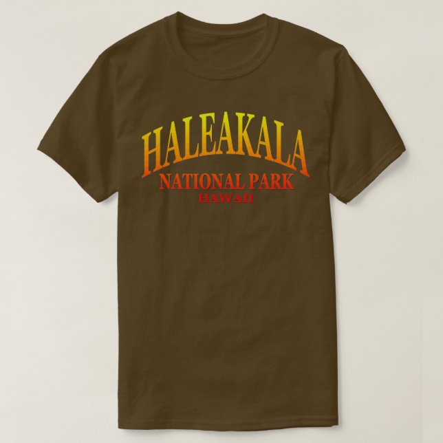 Haleakala National Park Hawaii T-Shirt (Design Front)