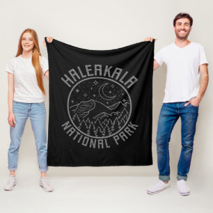 Haleakala National Park Hawaii USA Fleece Blanket