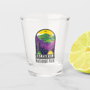 Haleakala National Park Hawaii Vintage Shot Glass