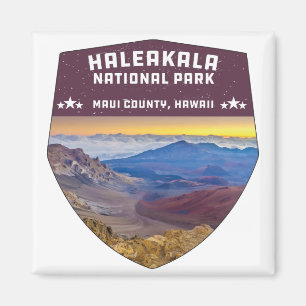 Haleakala National Park Hawaii Volcano Souvenir Magnet