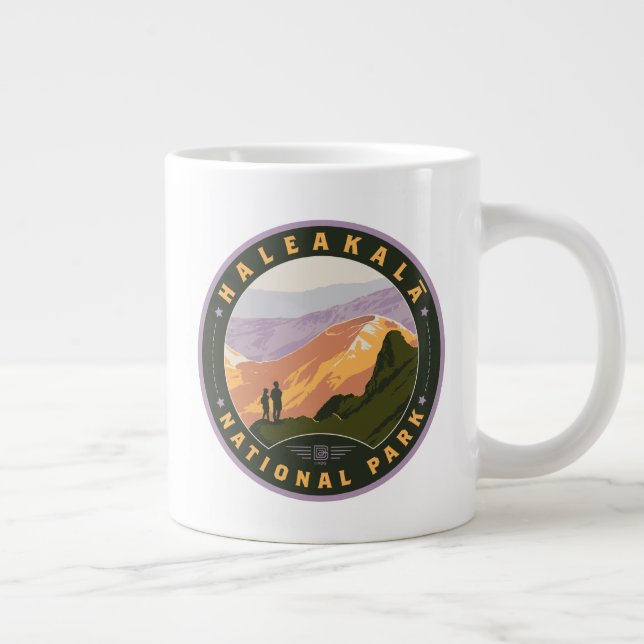 Haleakala National Park Large Coffee Mug (Right)