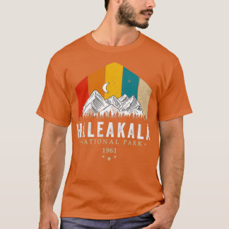 Haleakala National Park Maui Hawaii 1961 Retro Sun T-Shirt