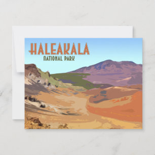 Haleakala National Park Maui Hawaii Flat Cards