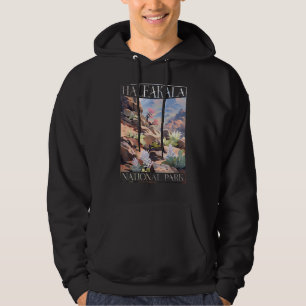 Haleakala National Park Maui Hawaii Nature Hiking Hoodie