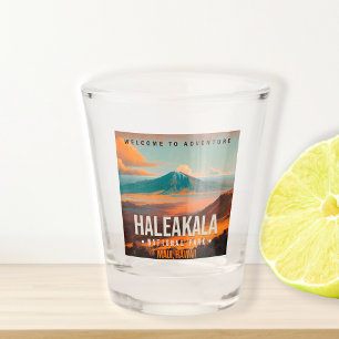 Haleakala National Park Maui Hawaii Vintage Shot Glass
