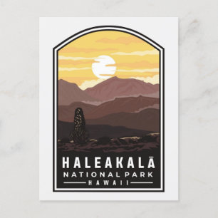 Haleakala National Park Maui Hawaii Vintage travel Postcard