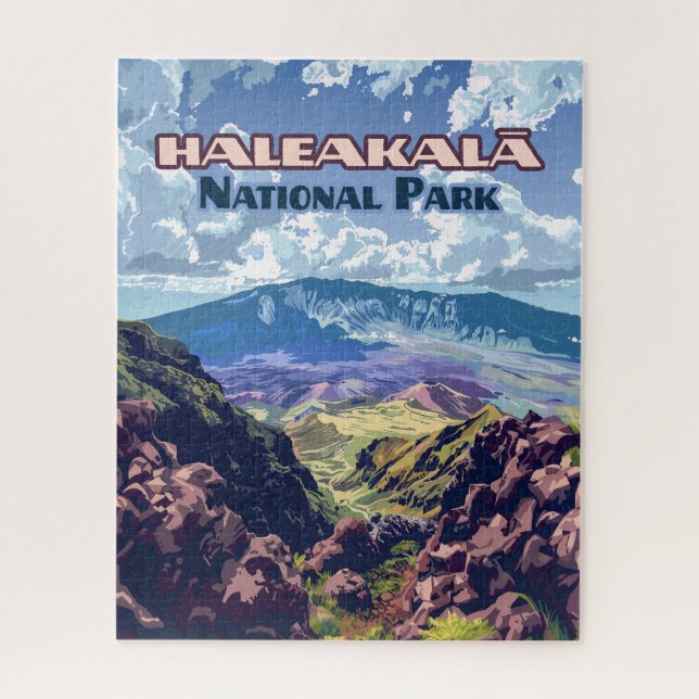 Haleakala National Park Maui Volcano Hawaii Jigsaw Puzzle (Vertical)