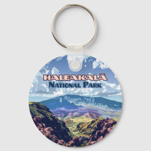 Haleakala National Park Maui Volcano Hawaii Key Ring