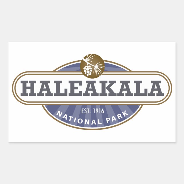Haleakala National Park Rectangular Sticker (Front)
