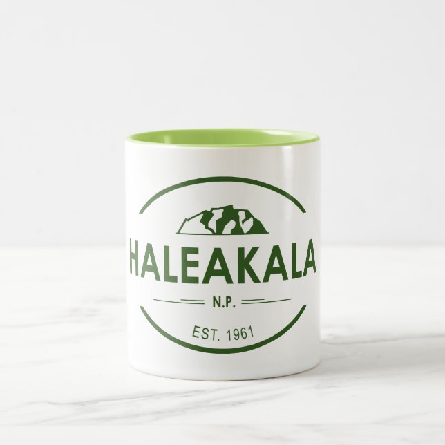 Haleakala National Park Two-Tone Coffee Mug (Center)