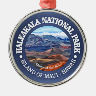 Haleakala NP2 Metal Ornament