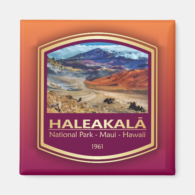 Haleakala NP (PF1) Magnet (Front)
