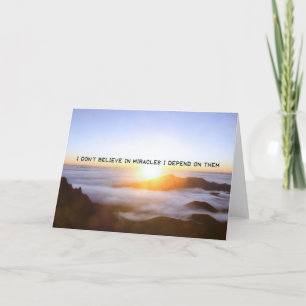 HALEAKALA PERFECTION Greeting Card