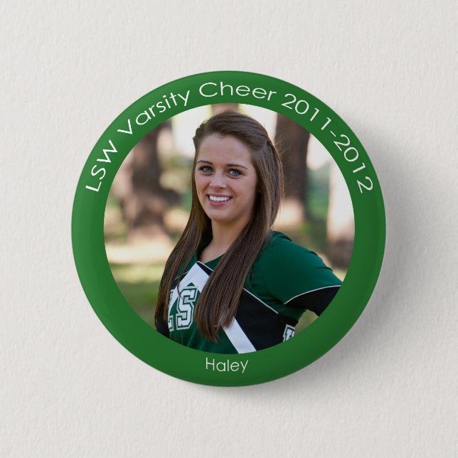 Haley 6 Cm Round Badge (Front)