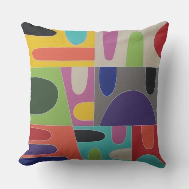 Half a Mind 5 20 x 20 Outdoor Throw Pillow (Front)
